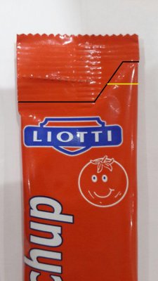 Stickpackmaskin för vätska 3 rader